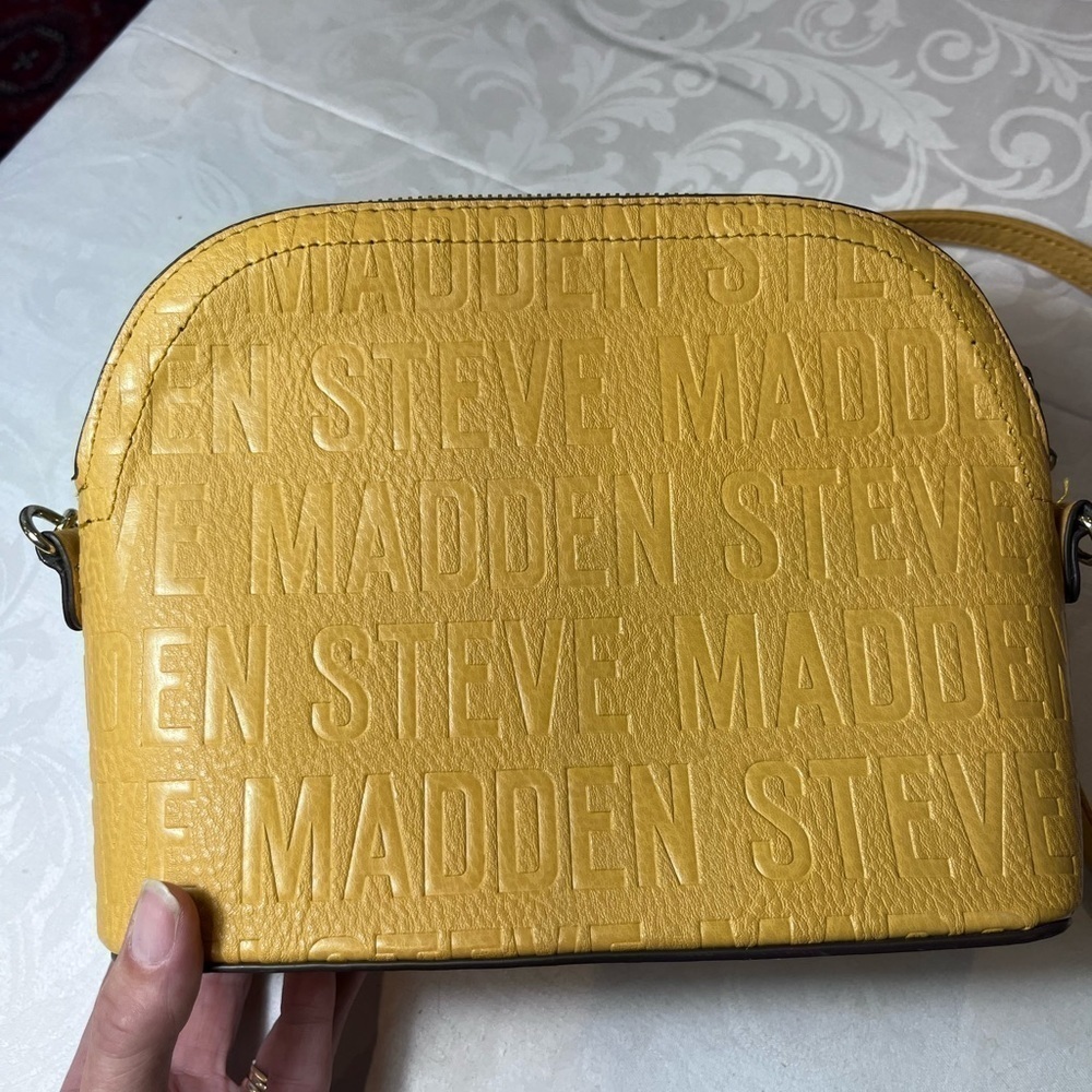 Steve Madden Mustard Y2K Handbag/Shoulder Bag with Strap